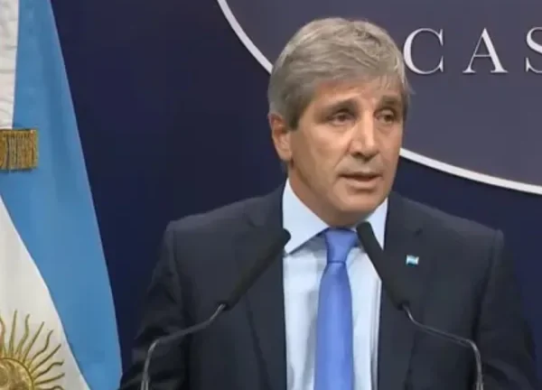 Luis Caputo viajará a Estados Unidos a reunirse con autoridades del FMI y el BID