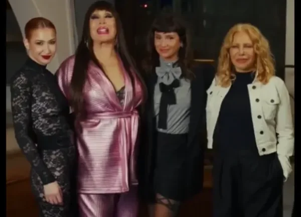 Moria Casán presentó a las actrices que harán de ella en su biopic para Netflix